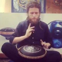 Pasha Aeon Handpan  "Great sound of Guda Drum, Celtic minor scale"