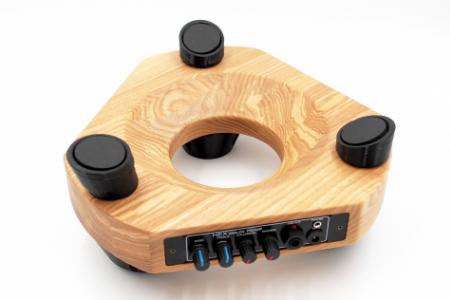 Hex Handpan Stand, natural Ash