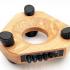 Hex Handpan Stand, natural Ash