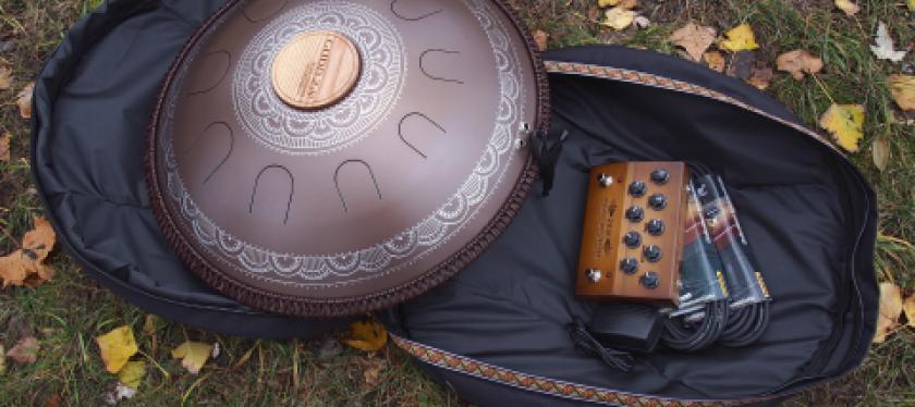 癒し楽器 GUDA DRUM 2.0 美品 グーダドラム Dマイナー ハンドパン GUDA 2.0 Fx - Handpan drum